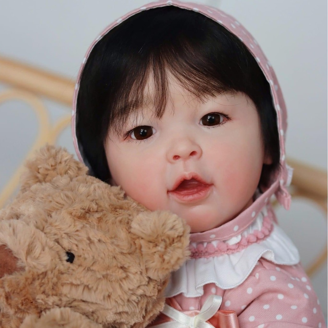 Meilian リボーンベビードール 完成した毛根付きソフト - Ethnic Fashion Girls のレビューと価格