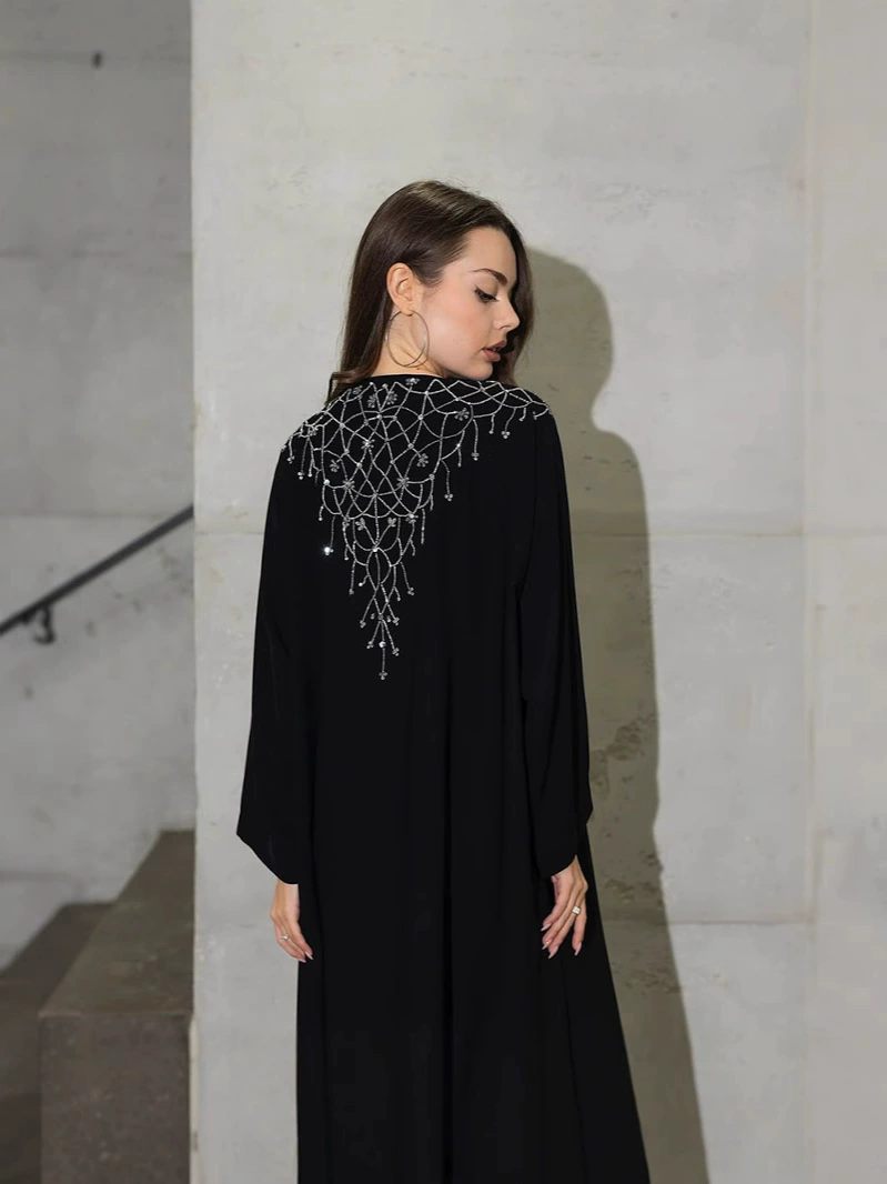 アバヤ女性のためのパーティードレスダイヤモンドラマダーモロッ - Jalabiya Women Arabic のレビューと価格