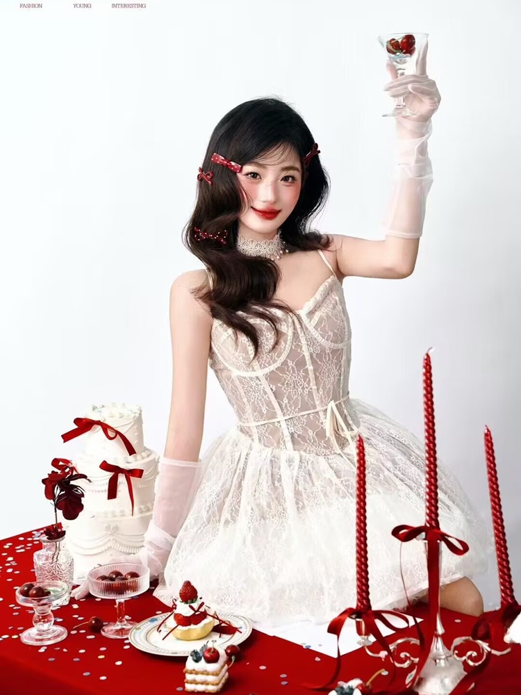 韓国風スイートテーマの誕生日写真撮影用衣装 2026年新作  - Ethnic Fashion Studio のレビューと価格