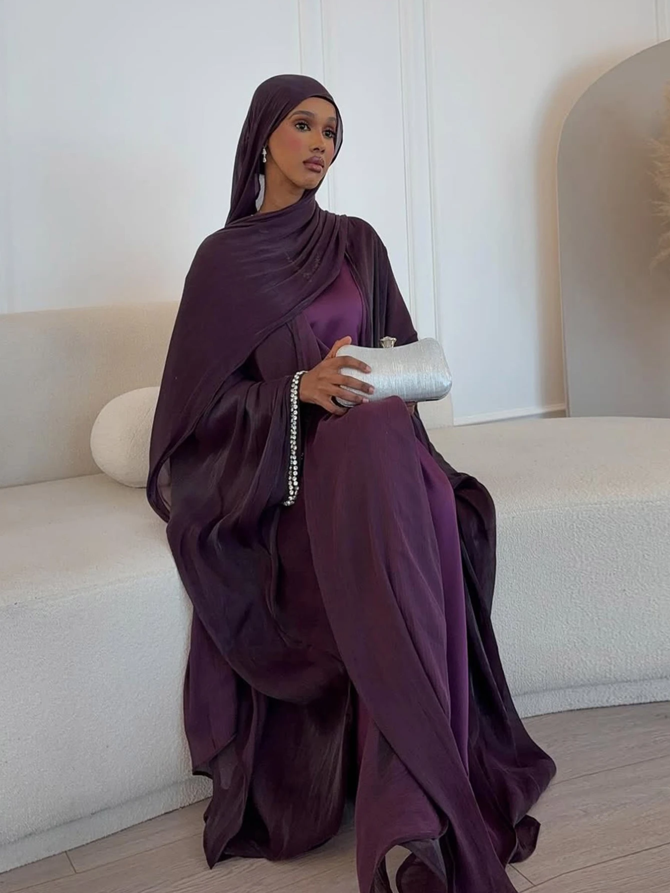イード・ムスリム・アバヤ・スカーフ・ドレス・ワンピース・カー - Jalabiya Women Arabic のレビューと価格
