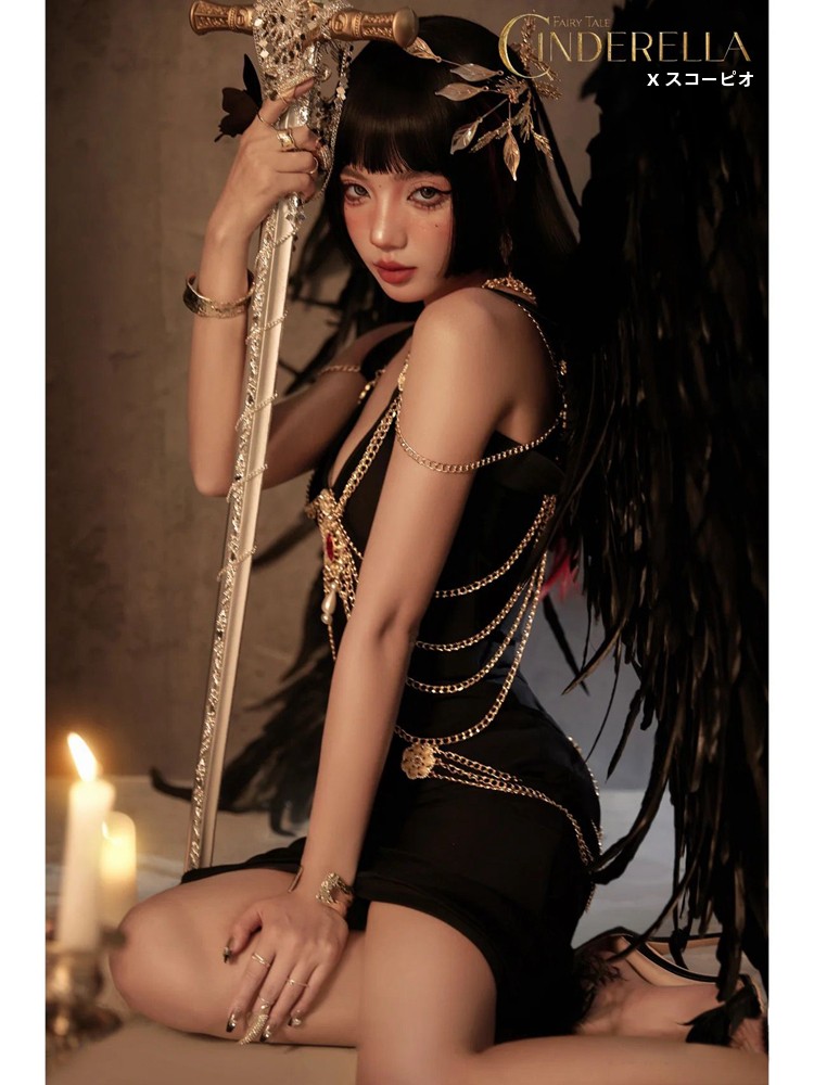 ダークエルフ ハロウィン ステージパフォーマンス衣装 女王  - Ethnic Fashion Studio のレビューと価格