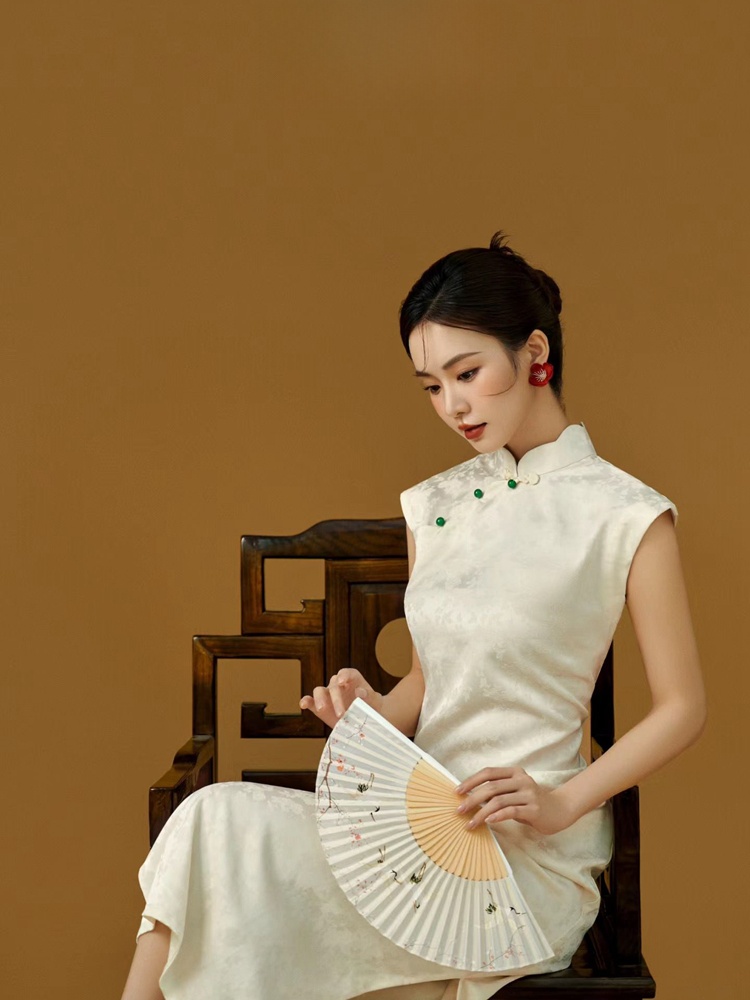 新しいヴィンテージ中国風写真撮影服ファッショナブルな女性アー - Ethnic Fashion Studio のレビューと価格