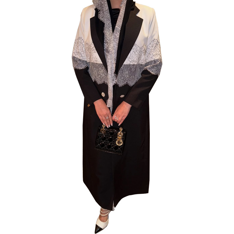 ラマダン イスラム教徒 ムスリム ドバイ 控えめな新作コート - Abaya Modest Wear のレビューと価格