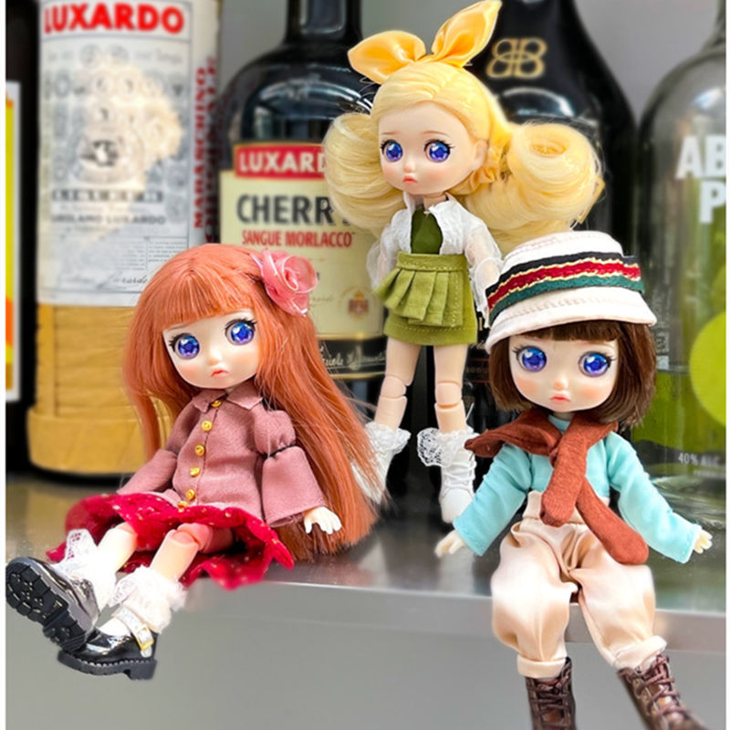 Doolli-関節式ボディまたはヘッド1/8 ob11の人形 - Ethnic Fashion House のレビューと価格