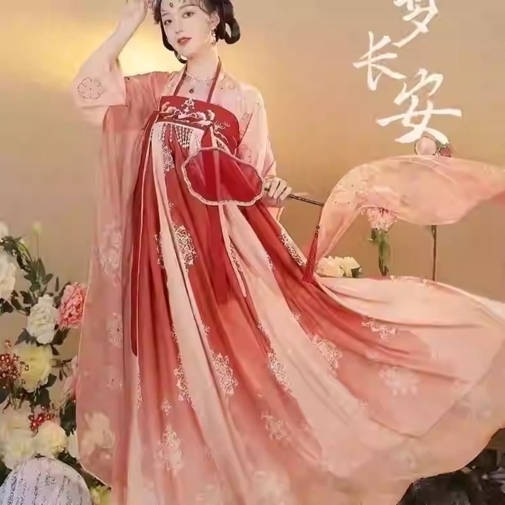 韓服中国の伝統的なドレスコスプレ衣装エスニックスタイルショー - Ethnic Fashion Wear のレビューと価格