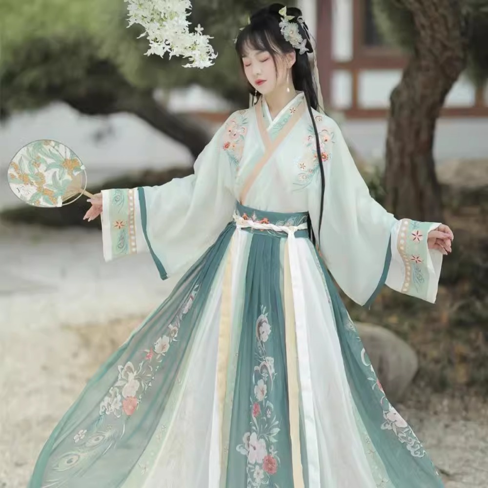 韓服中国の伝統的なドレスコスプレ衣装エスニックスタイルショー - Ethnic Fashion Wear のレビューと価格
